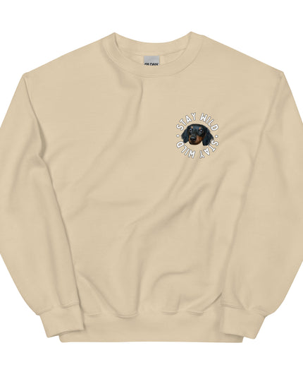 'Stay Wild' Personalized Custom Unisex Sweatshirt