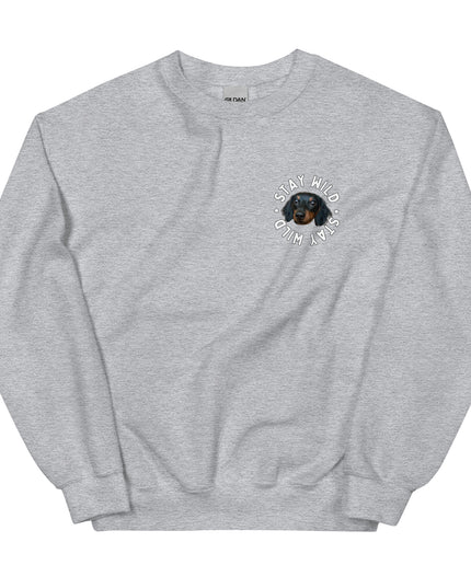 'Stay Wild' Personalized Custom Unisex Sweatshirt