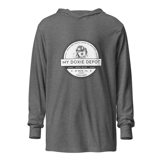 My Doxie Depot Logo Hooded Long-Sleeve Tee