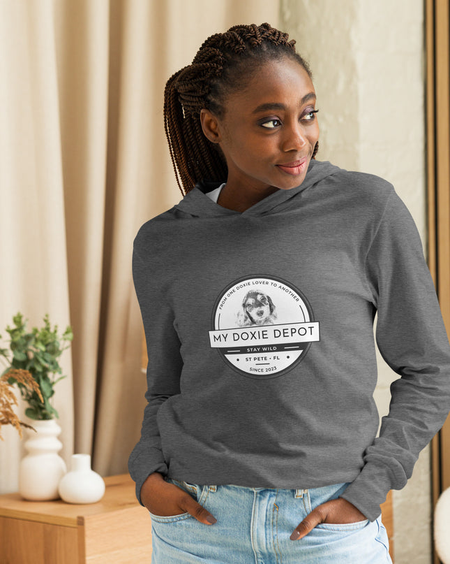My Doxie Depot Logo Hooded Long-Sleeve Tee