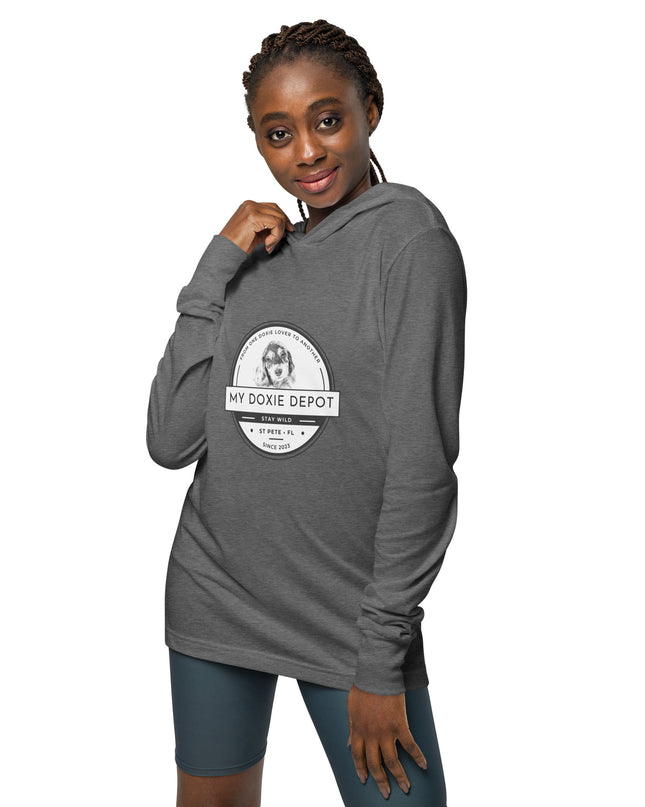My Doxie Depot Logo Hooded Long-Sleeve Tee