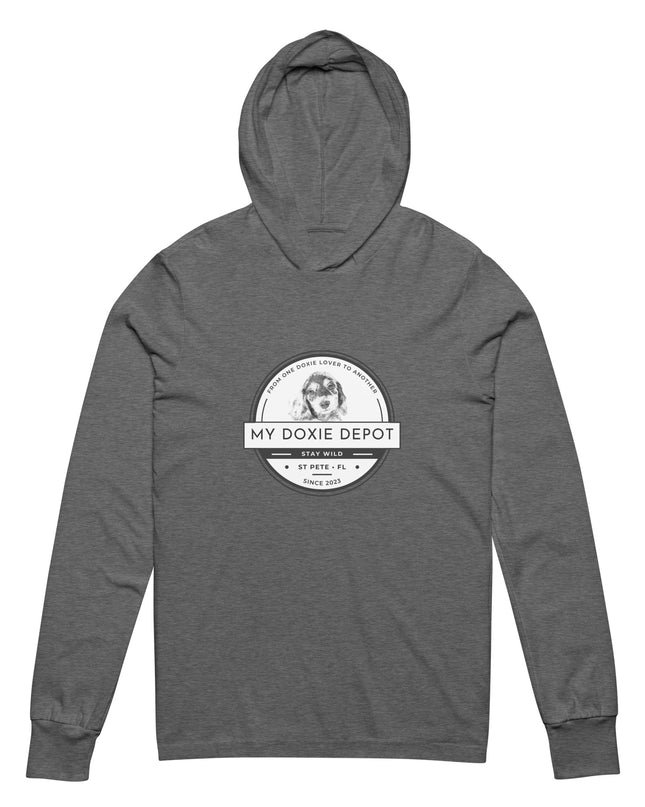 My Doxie Depot Logo Hooded Long-Sleeve Tee