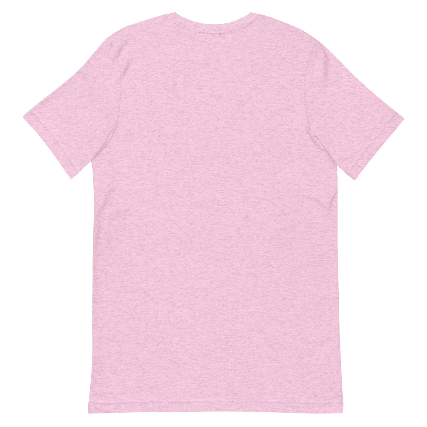 Pink Dachshund Outline Unisex Pink T-Shirt