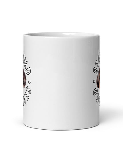 Custom 'Stay Wild' White Glossy Coffee Mug