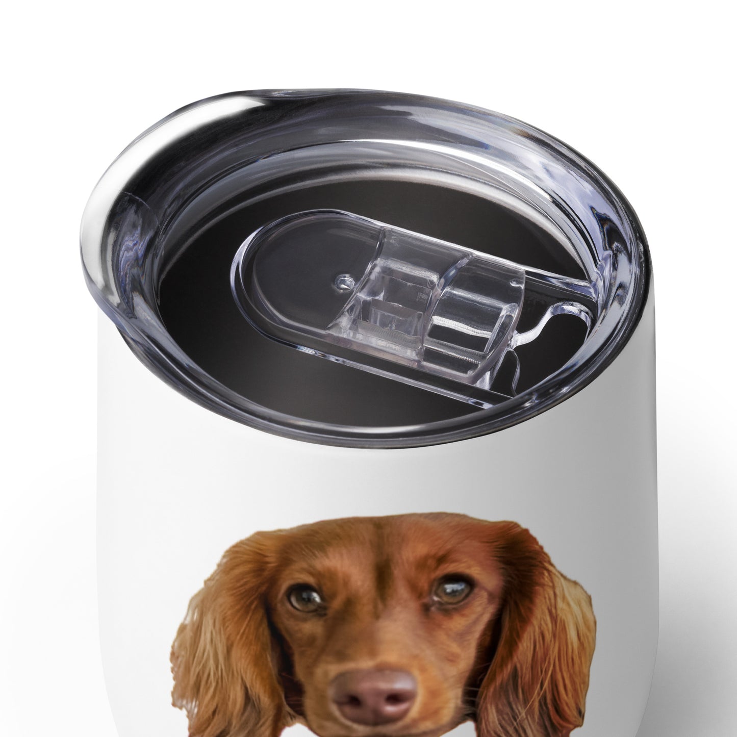 'Dog Mom' Personalized Custom Wine Tumbler