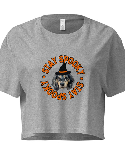 Women’s Stay Spooky Custom Crop Top