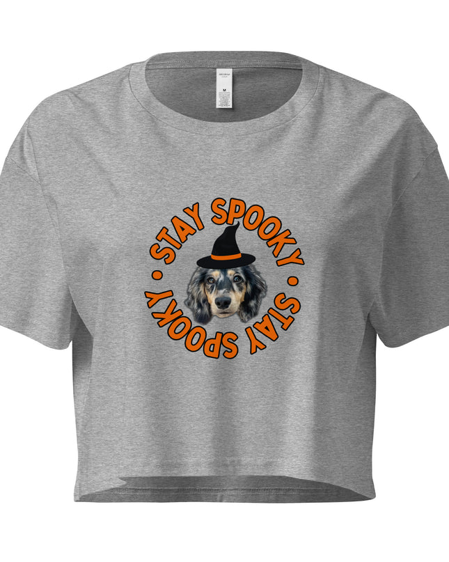 Women’s Stay Spooky Custom Crop Top