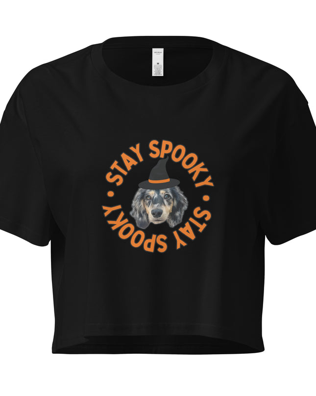 Women’s Stay Spooky Custom Crop Top
