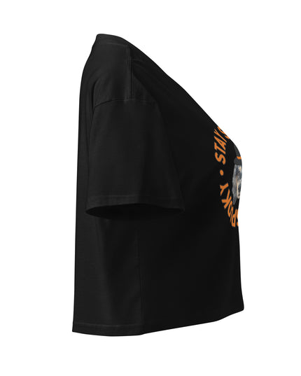 Women’s Stay Spooky Custom Crop Top