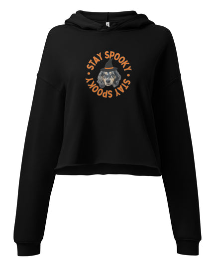 Stay Spooky Custom Crop Hoodie