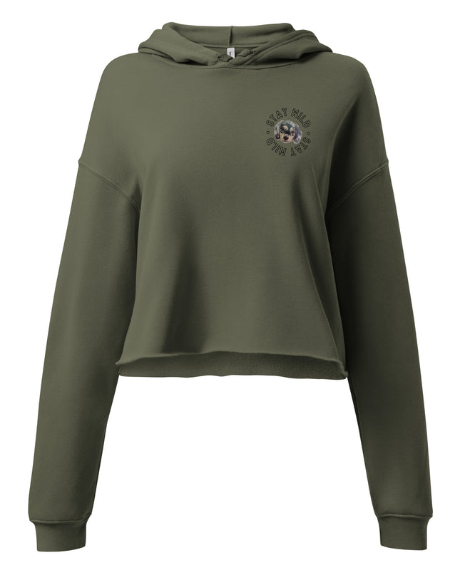 Customized Crop Hoodie